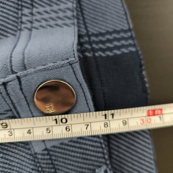 Diane Gilman DG2 Preppy Clueless 90s Checkered Jacquard Wide Leg Pants 4 - Picture 6 of 8